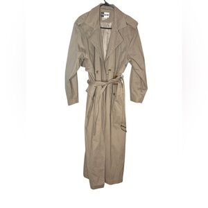 Together dark khaki trench coat